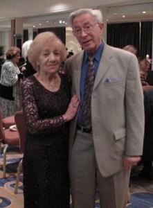 Survivor Miriam Bell with Ben